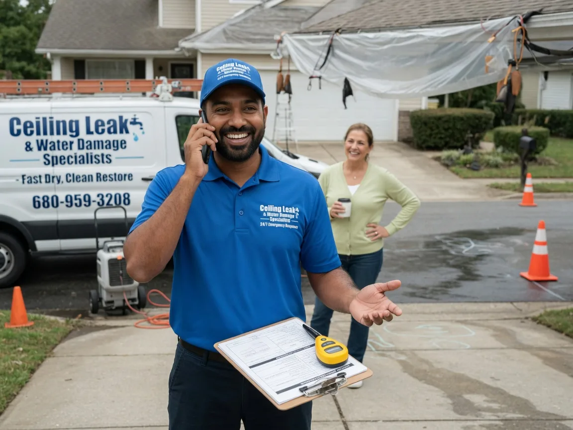 Ceiling Leak Cleanup Lead Hill, AR FAQs